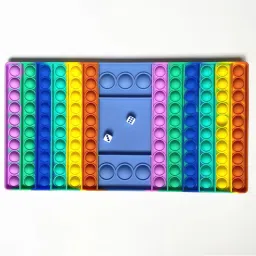 Big Size Pop It Game Board with 2 Dice – Fun Family Game and Stress Reliever-image-55