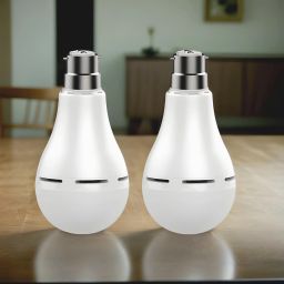 Emergency bulb 12W LED & 2000mAh battery 4hrs inverter light pack of 2 bulbR3273 4 hrs Bulb Emergency Light-image-88