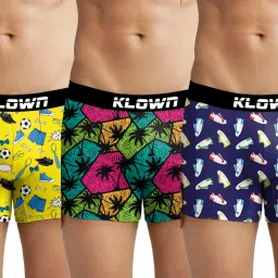 Pack of 3 Printed Men Trunk-12