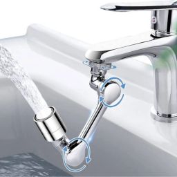 1080° Swivel Faucet Aerator Rotatable Multi-Functional Extension Faucet Function Diverter-image-16