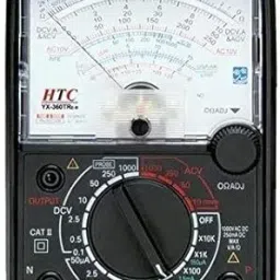 HTC Instrument 360TREB Analog Multimeter (Black 2000 Counts) Analog Multimeter-21