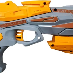 tomuncle Plastic Manual Bullet Shooting Gun Toy with 5 Soft Foam Bullets Guns & Darts image 4