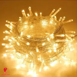 ornalight 40 LEDs 11 m Yellow Steady String Rice Lights image 2