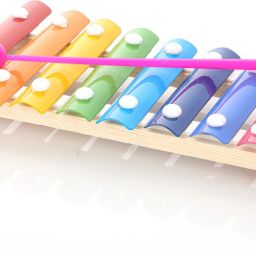 Wooden Xylophone Musical Toy with 8 Metal Nodes and 1 Mallet-picture-25
