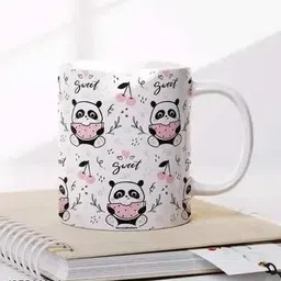 manorath Cute Panda Patter Printed Ceramic Coffee Ceramic Coffee Mug-picture-37
