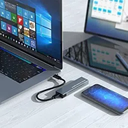 microware M.2 NVME SSD Enclosure 4 inch Support for Windows /for Mac OS / Linux / Android image 5
