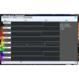 USB Logic Analyze 24M 8CH, MCU ARM FPGA DSP Debug Tool image 5