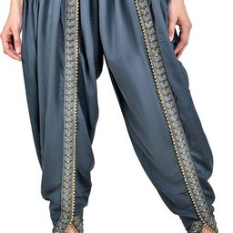 pinovo Embroidered Rayon Women Harem Pants-picture-35