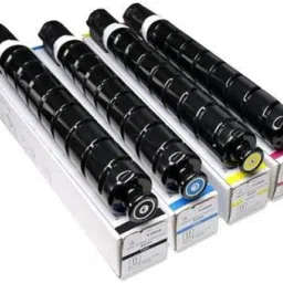 spotink NPG71 Cyan,Yellow,Magenta,Black Toner Cartridge For Use IR Advance Printers Black + Tri Color Combo Pack Ink Toner-image-3