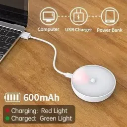 NKPR LED Motion Sensor Light, USB Rechargeable light, Wireless Sensor Wall Light 161 Motion Sensor Light image 5
