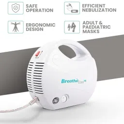 BLISS LIFE Portable Compressor Nebulizer Machine for Asthma, COPD and Respiratory Care Nebulizer image 2