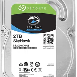 Seagate SKYHAWK SURVEILLANCE 2 TB Surveillance Systems, All in One PC's, Desktop Silver SATA Internal Hard Disk Drive (HDD) (ST2000VX007)-picture-33