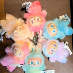 keculf Labubu Bunny Plush Keychain Blind Box – Random Speacer Music Edition Soft Toy - 12 mm image 5
