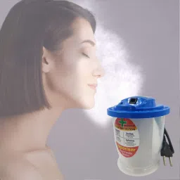 Steam Inhaler for Deep Cleansing, Sinus relief Acne removal relaxation Mini Facial Steamer-image-9