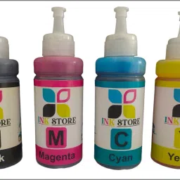 INKSTORE High-Quality Refill Ink for Epson Ink Tank Models L130 L220 L310 L360 L365 L380 Black + Tri Color Combo Pack Ink Bottle-image-69