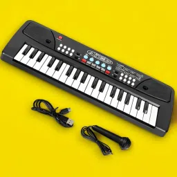 H217(37 Keys )Piano Toy with Microphone, USB Power Cable & Sound Recording Best Birthday Gift for Boys and Girls Musical Instruments Analog Portable Keyboard-image-59