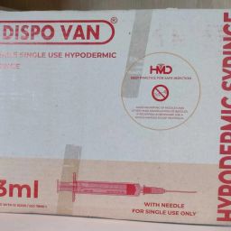 HINDUSTAN SINGLE USE SYRINGE IN ( 3ML X 100PICS. ) Medical Needle-image-21