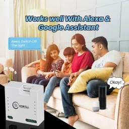 Howell WiFi 4 Node Smart Switch Home Automation Switch Works With Google & Siri Smart Switch image 5