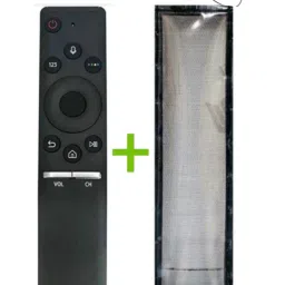 Sugnesh (Remote+Cover)Compatible with Samsung Smart led/lcd Tv Remote control with PU leather Cover, (No Voice Command), (Before Order,match with your old remote) Remote Controller-15