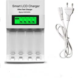IJJA Smart LCD Cell Ultra Fast Charger for AA and AAA Ni-mh Rechargeable BatteriesCamera Battery Charger-picture-44