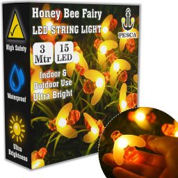 15 LEDs 3 m Yellow Steady String Rice Lights-image-47