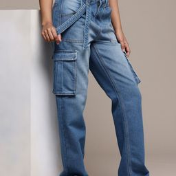 roadster Women Relaxed Fit High Rise Blue Jeans-picture-16