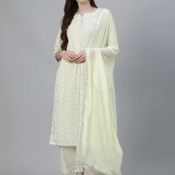 Women Cotton Blend Kurta Palazzo Set-picture-17