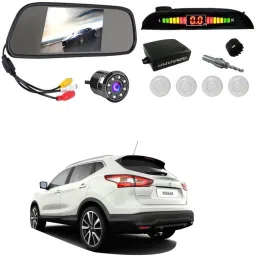 4.3 Digital Tft Lcd Screen Rearview Mirror Monitor For Reverse Camera White LCD-image-76
