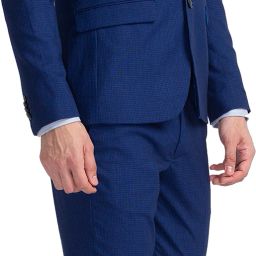 park avenue Men 2PC NOTCH BASIC- NEO Checkered Suit image 2