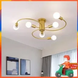 cruv Chandelier Jhoomar Lights for Bedroom, Restaurants and Over DIning Table Chandelier Ceiling Lamp-picture-23
