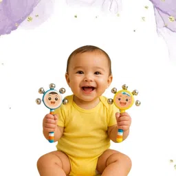woodaura19 safe colorful wooden baby rattle Rattle-picture-34