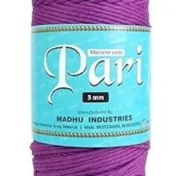 Dori Thread | 3mm Single Strand | Reddish Purple | 200-250 Metres | 1kg Spool-image-54