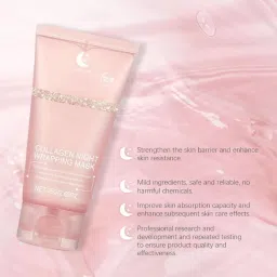 Collagen Night Mask for Improving Skin Elasticity and Firming Authentic-image-97