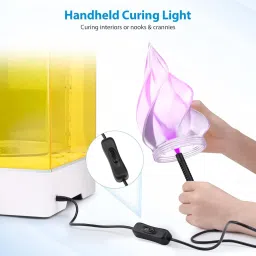 Mercury XS Bundle Wash and Cure Station with Handheld UV Curing Lamp 3D Printer-26