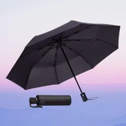Portable 3 Fold Travel Windproof Auto Open Close Folding Umbrella for Women Men Umbrella-picture-21