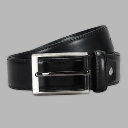 park avenue Men Black Genuine Leather Belt-picture-7