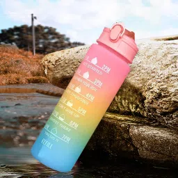 motivational 1000 ml Water Bottle-image-27