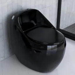 Ceramic Water Closet/Rimless With Toilet Seat - S Trap (APS-3002) Western Commode-image-62