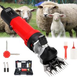 Electric Sheep Hair Trimmer – Heavy Duty Livestock Shearing Clipper for Sheep, Black Pet Hair Trimmer-image-50