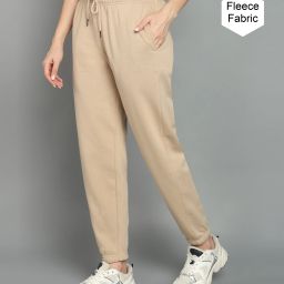 Women Solid Brown Track Pants-image-52
