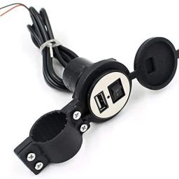 Waterproof 12V To 5V 1.5A Motorcycle Smart Phone GPS USB Charger Power Adapter 5 A Bike Mobile Charger-2
