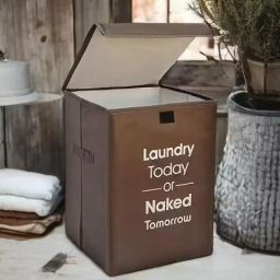 68 L Brown Laundry Basket-image-24