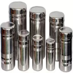 Steel Grocery Container - 3000 ml, 2500 ml, 2000 ml, 1500 ml, 1000 ml, 750 ml, 500 ml, 300 ml-image-21