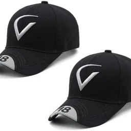 Solid, Self Design, Embroidered Sports/Regular Cap-image-23