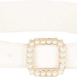 Women Casual White Synthetic Belt-image-16