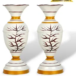 IRON VASE White special piece for home and office decoration Iron Vase-picture-8