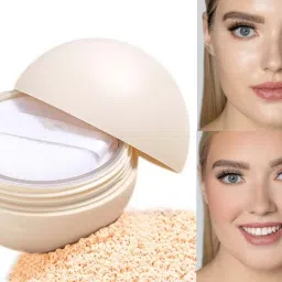 Matte Finishing Powder Translucent Loose Setting Powder Compact-picture-33