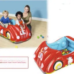 intelligent Race (IND*99) Car Ball Pit Inflatable - Multicolor Inflatable Ball Pits image 2