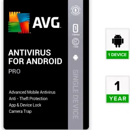 AVG Mobile Security for Android Pro 1 Device PC 1 Year Mobile Security (Email Delivery - No CD)-image-2