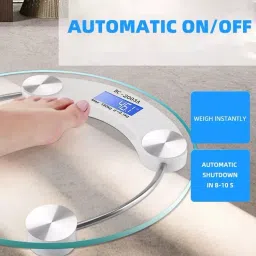 MCP Healthcare Personal Bathroom Weight Scale Large LCD Backlight Display Step-on Technology Weighing Scale image 5